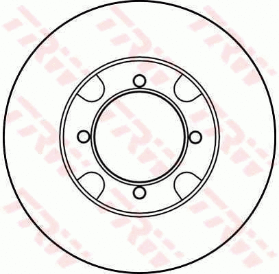 Brake Disc (DF2589)