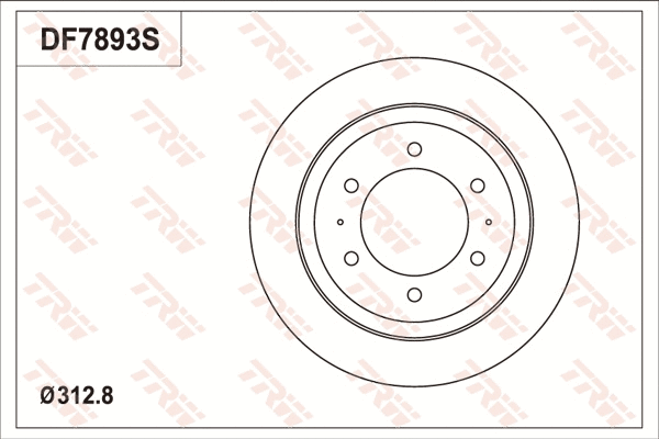 Brake Disc (DF7893)