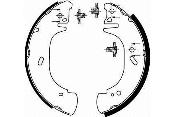 Brake Shoe Set