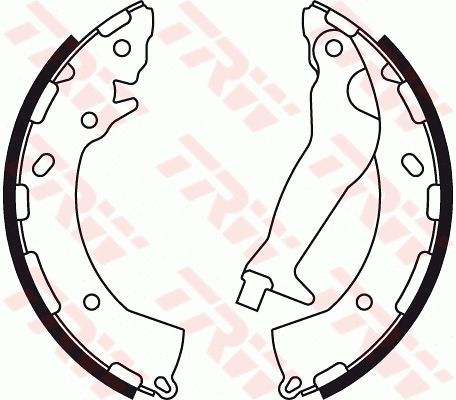 Brake Shoe Set (GS8785)
