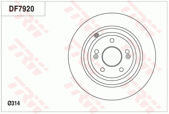 Brake Disc (DF7920)