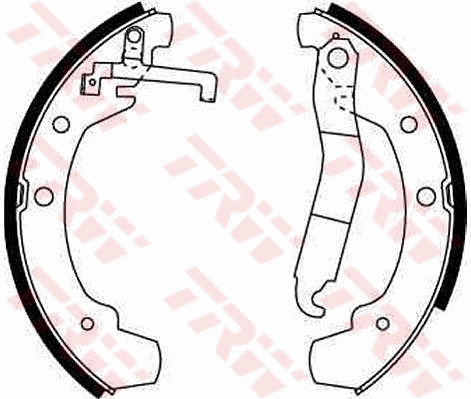 Brake Shoe Set (GS8150)