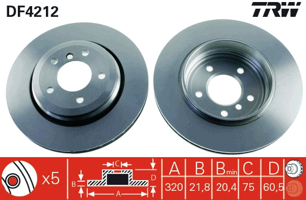 Brake Disc (DF4212)