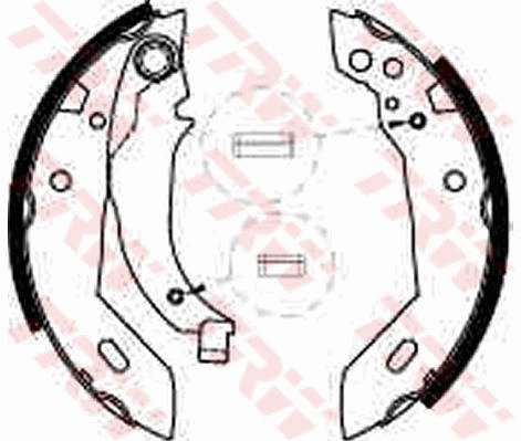 Brake Shoe Set (GS6228)