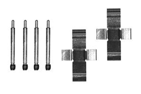 Accessory Kit, disc brake pad (PFK247)