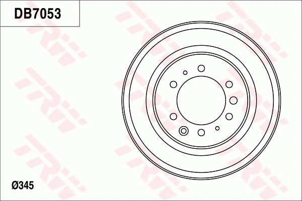 Brake Drum (DB7053)