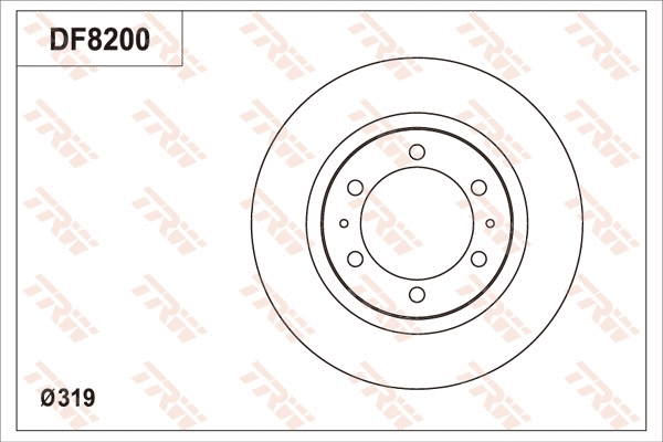 Brake Disc (DF8200)
