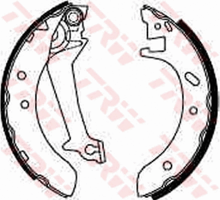 Brake Shoe Set (GS8537)
