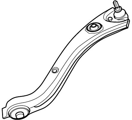 Control/Trailing Arm, wheel suspension (JTC385)
