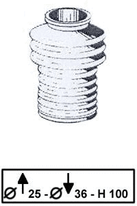 Bellow Kit, steering (JBE103)