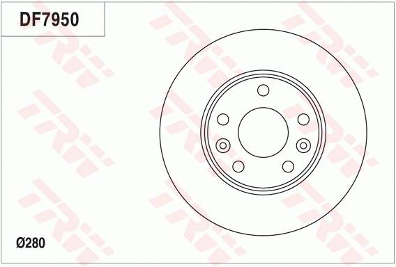 Brake Disc (DF7950)