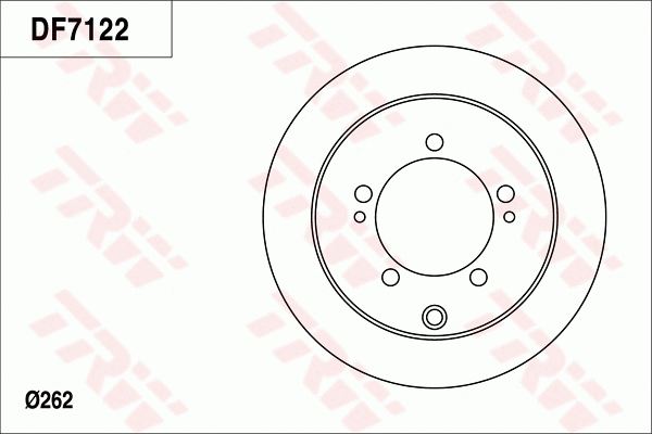 Brake Disc (DF7122)