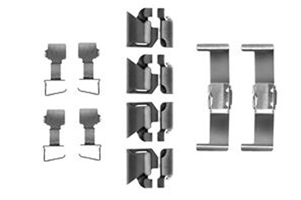 Accessory Kit, disc brake pad (PFK192)