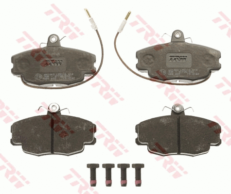 Brake Pad Set, disc brake (GDB807)