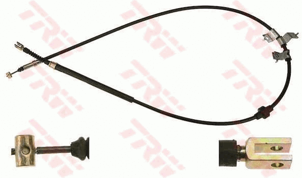 Cable Pull, parking brake (GCH2557)