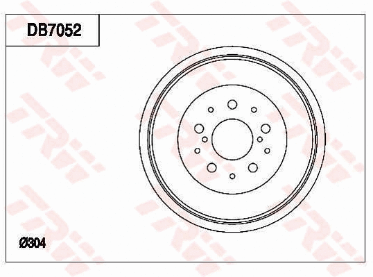 Brake Drum (DB7052)