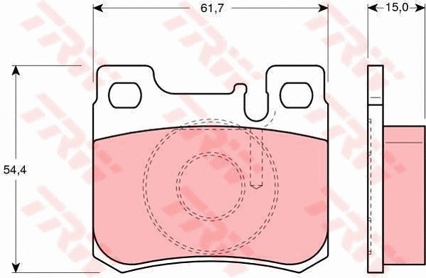 Brake Kit, disc brake (GTD1111)