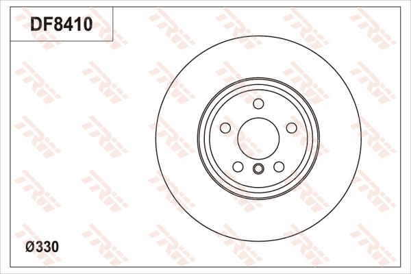 Brake Disc (DF8410S)