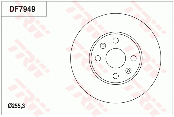 Brake Disc (DF7949)