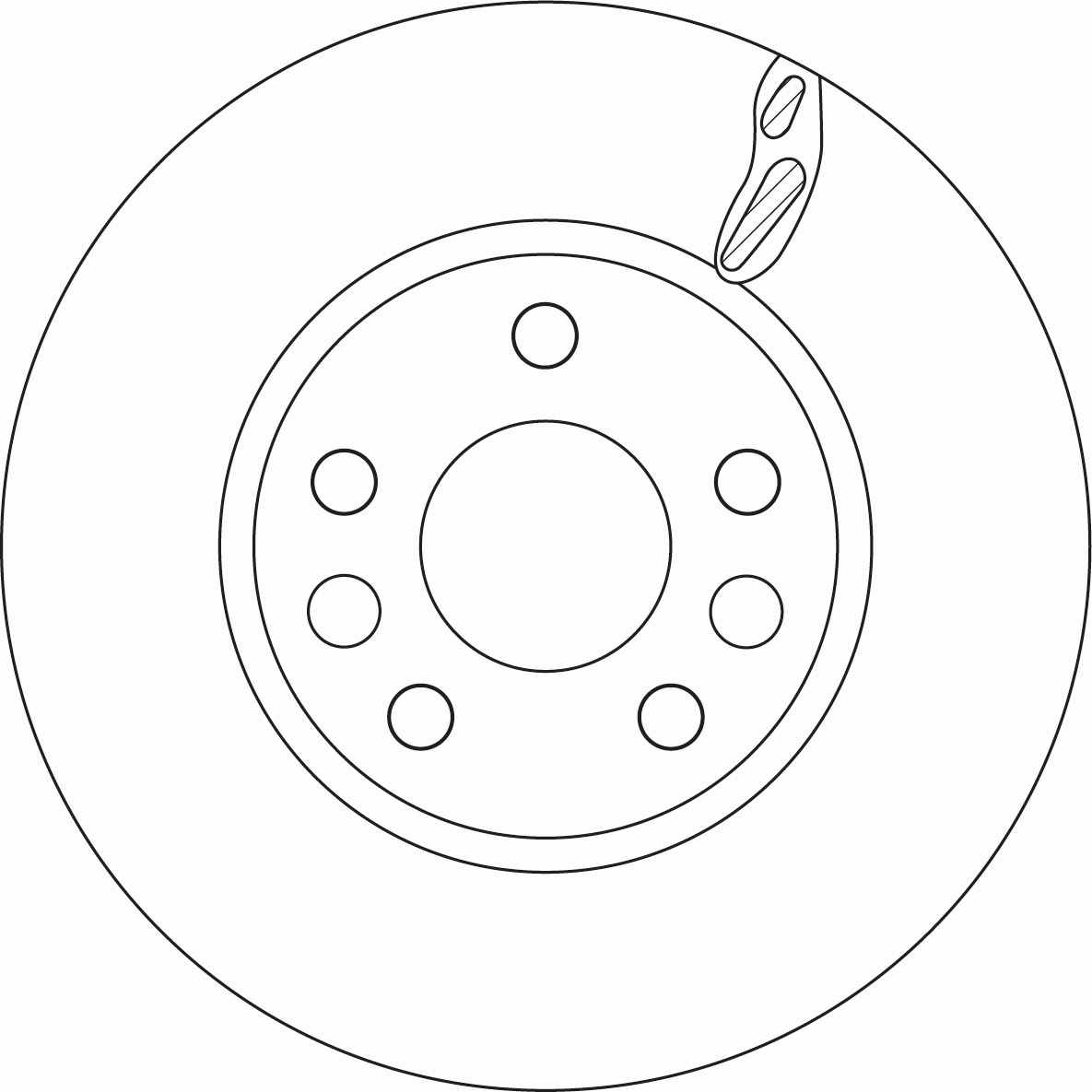 Brake Disc (DF6546)