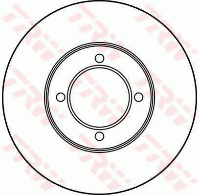 Brake Disc (DF2691)