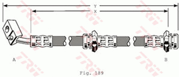 Brake Hose (PHD133)