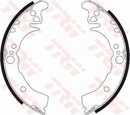 Brake Shoe Set (GS8452)