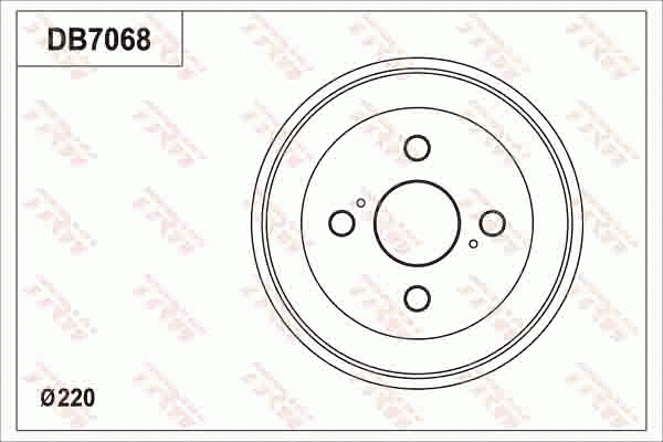 Brake Drum (DB7068)
