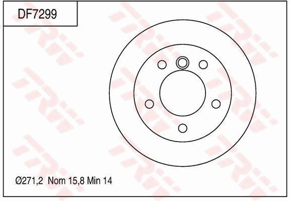 Brake Disc (DF7299)