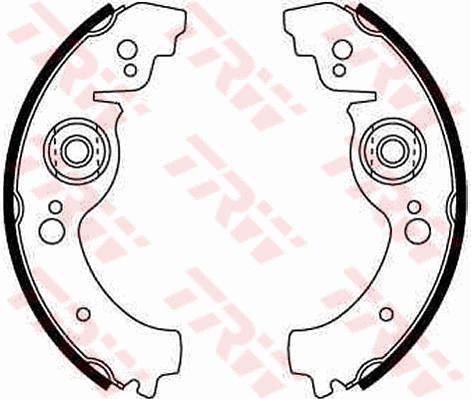 Brake Shoe Set (GS8163)