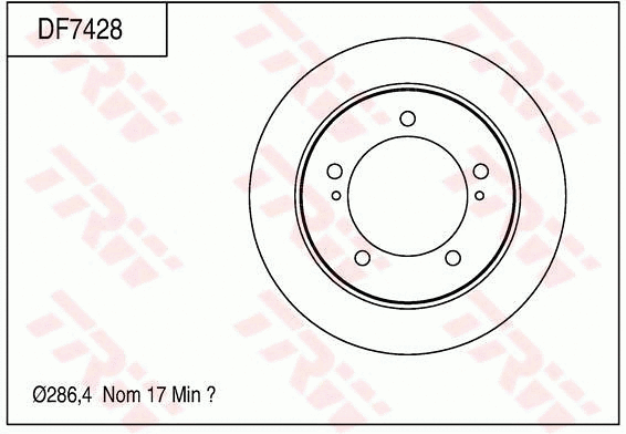 Brake Disc (DF7428)