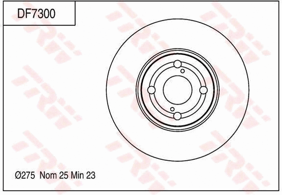 Brake Disc (DF7300)
