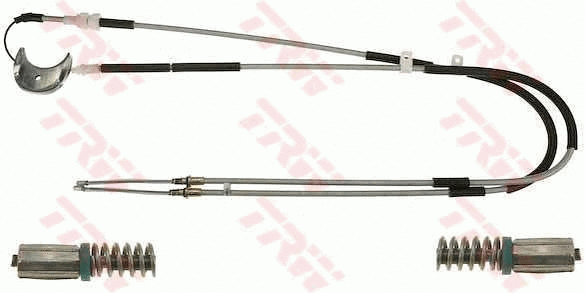 Cable Pull, parking brake (GCH1901)