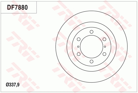 Brake Disc (DF7880)