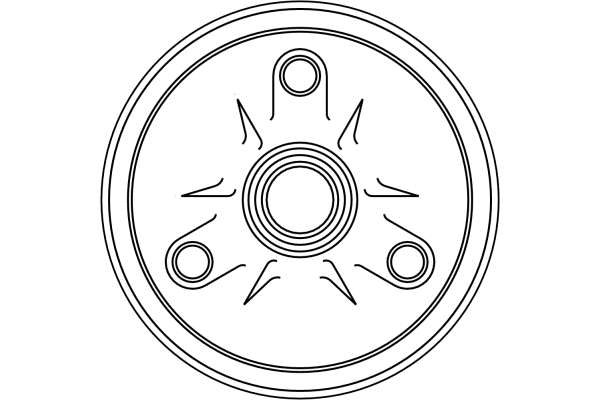 Brake Drum (DB4122)