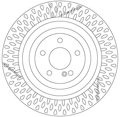 Brake Disc (DF6822S)