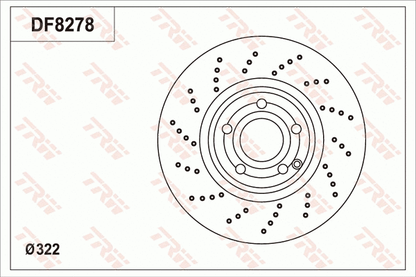 Brake Disc (DF8278S)