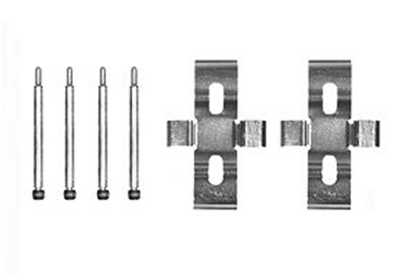 Accessory Kit, disc brake pad (PFK172)