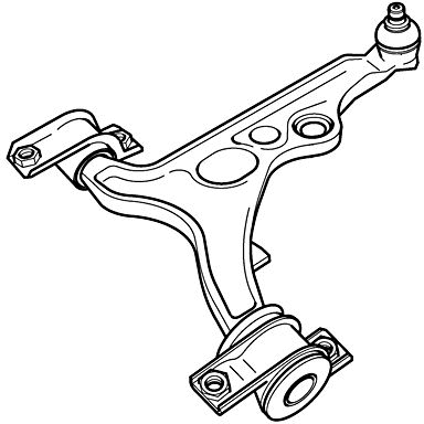 Control/Trailing Arm, wheel suspension (JTC157)