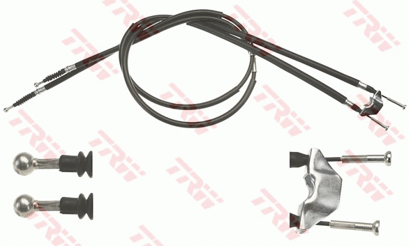 Cable Pull, parking brake (GCH584)