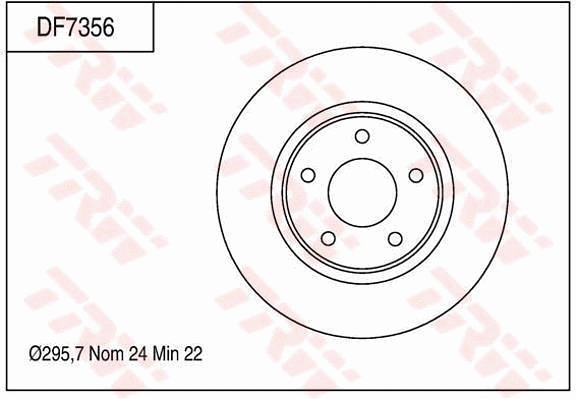Brake Disc (DF7356)