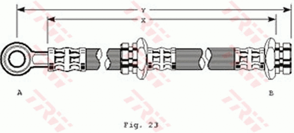 Brake Hose (PHD112)