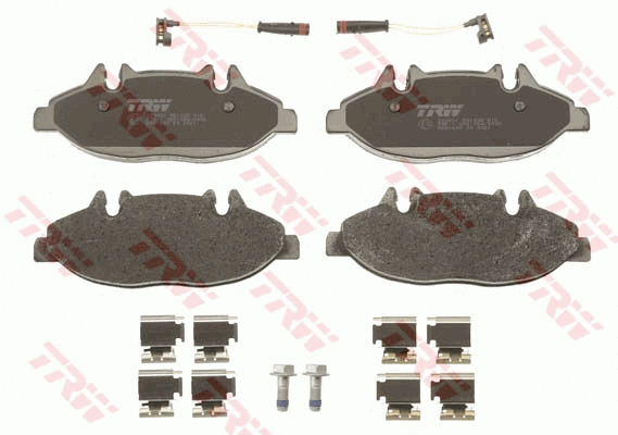Brake Pad Set, disc brake (GDB1600)