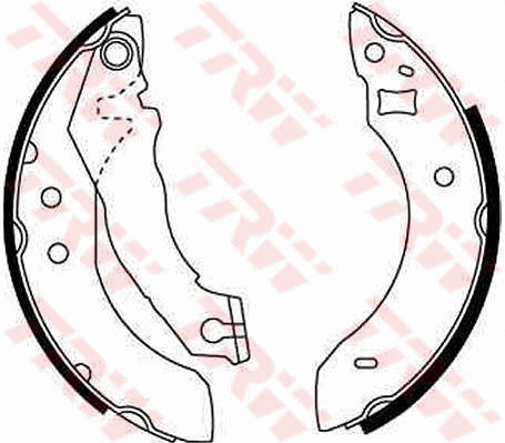 Brake Shoe Set (GS6151)