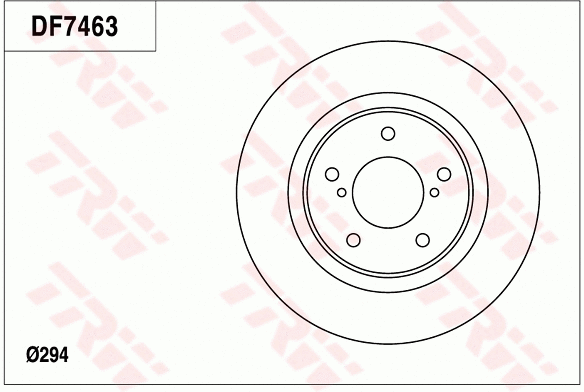 Brake Disc (DF7463)