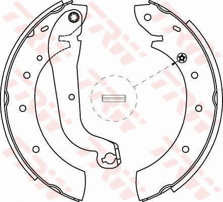 Brake Shoe Set (GS8622)