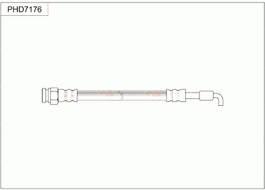 Brake Hose (PHD7176)