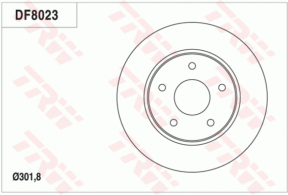 Brake Disc (DF8023)