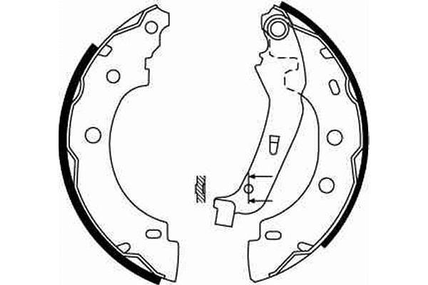 Brake Shoe Set