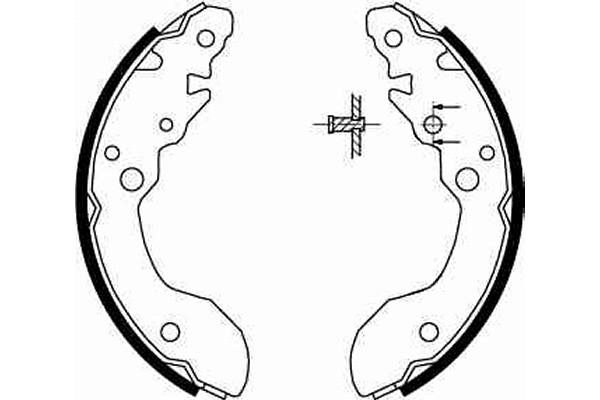 Brake Shoe Set